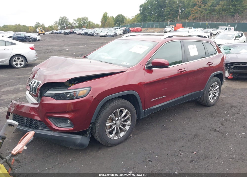 2019 JEEP CHEROKEE VIN: 1C4PJMLX5KD310863