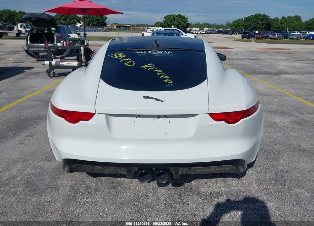 2015 JAGUAR F-TYPE VIN: SAJWA6AT3F8K15290