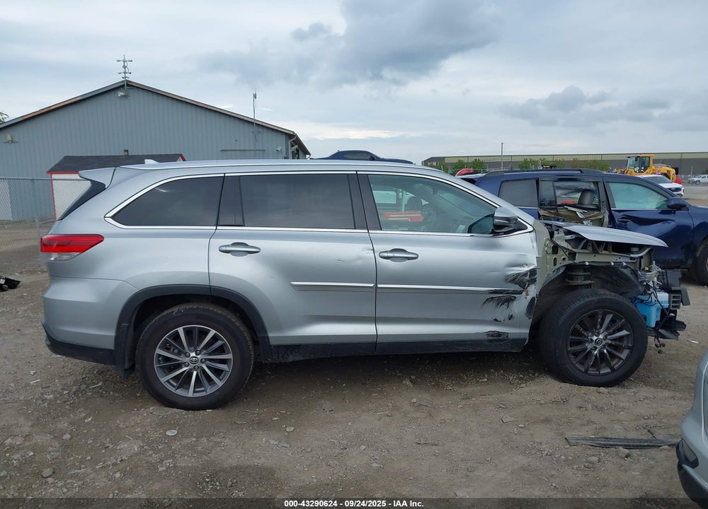 2019 TOYOTA HIGHLANDER VIN: 5TDJZRFH8KS580335