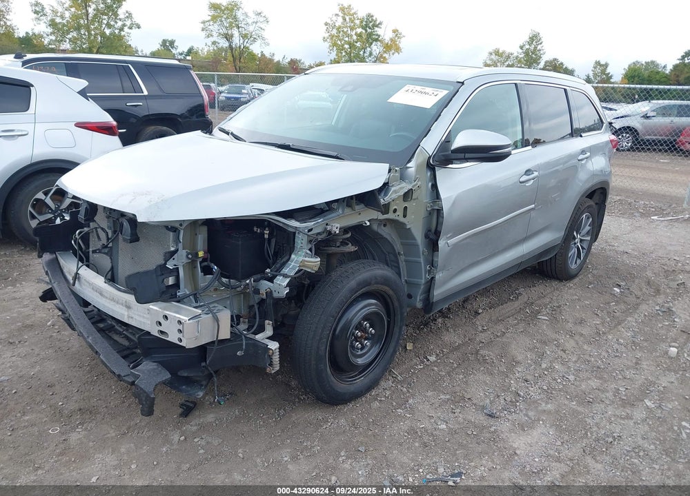 2019 TOYOTA HIGHLANDER VIN: 5TDJZRFH8KS580335