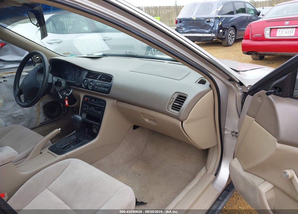 1997 HONDA ACCORD VALUE VIN: 1HGCD5689VA186779