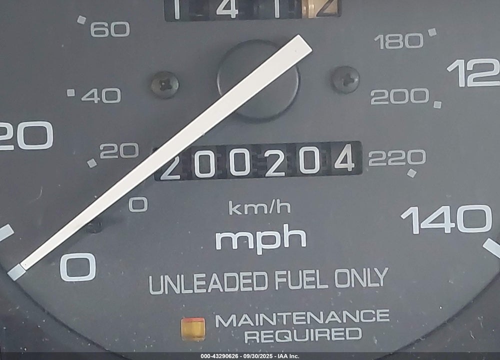 1997 HONDA ACCORD VALUE VIN: 1HGCD5689VA186779