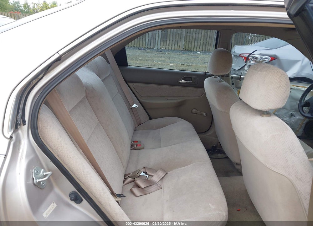 1997 HONDA ACCORD VALUE VIN: 1HGCD5689VA186779
