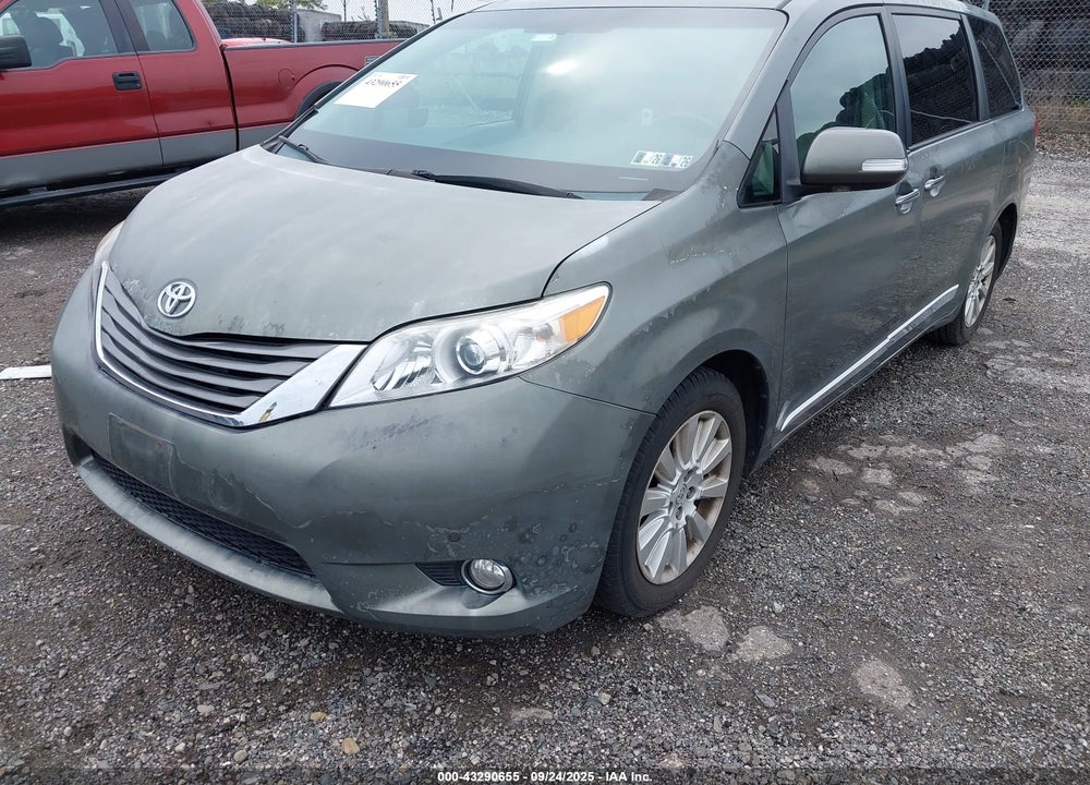 2014 TOYOTA SIENNA LIMITED 7 PASSENGER VIN: 5TDDK3DC3ES080867