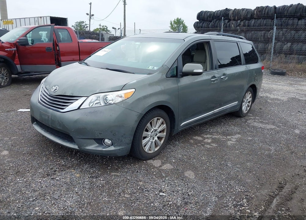 2014 TOYOTA SIENNA LIMITED 7 PASSENGER VIN: 5TDDK3DC3ES080867