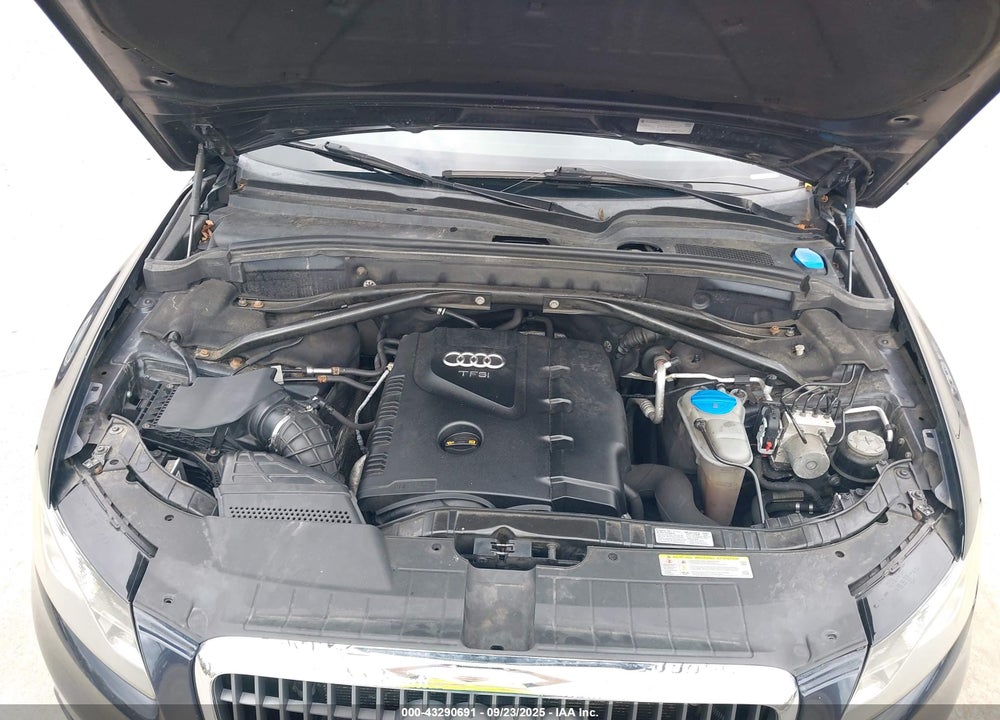 2012 AUDI Q5 VIN: WA1LFAFPXCA083497
