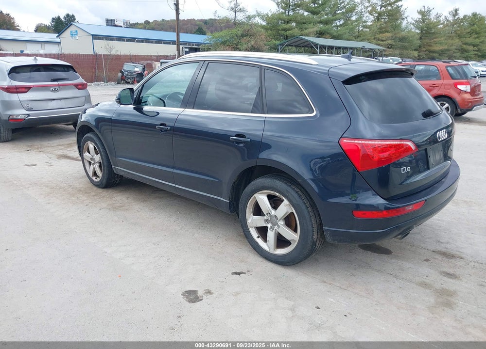 2012 AUDI Q5 VIN: WA1LFAFPXCA083497