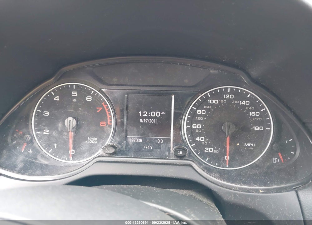 2012 AUDI Q5 VIN: WA1LFAFPXCA083497