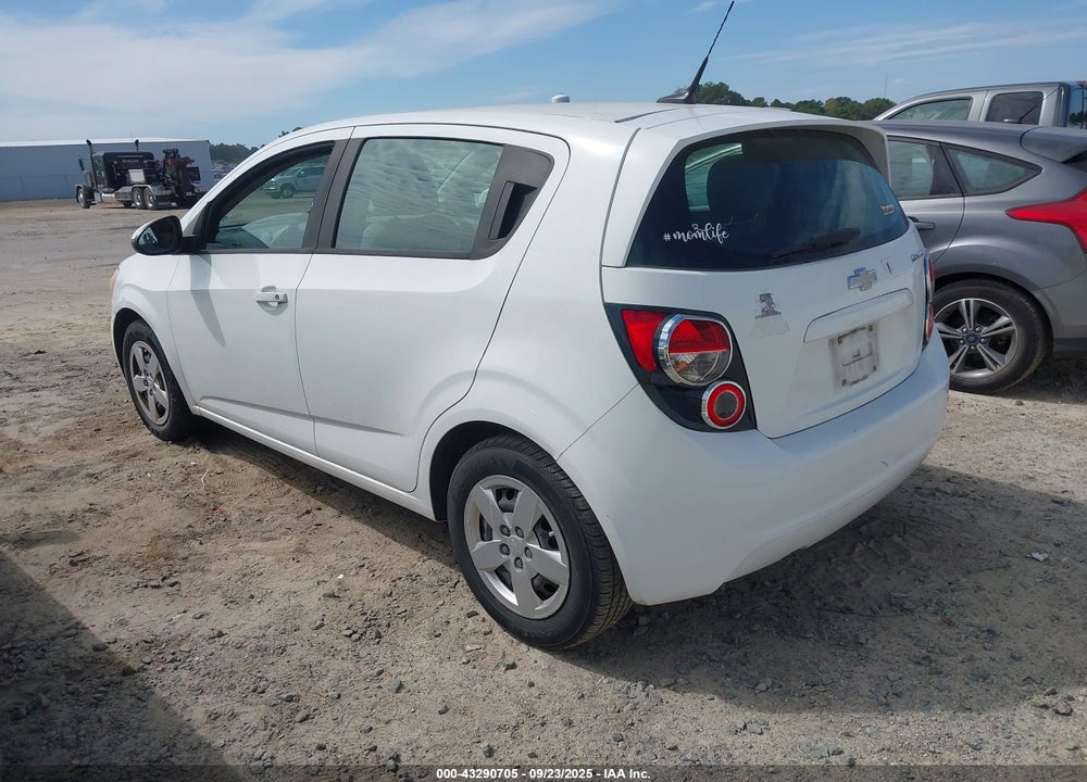 2013 CHEVROLET SONIC LS AUTO VIN: 1G1JA6SH5D4179747