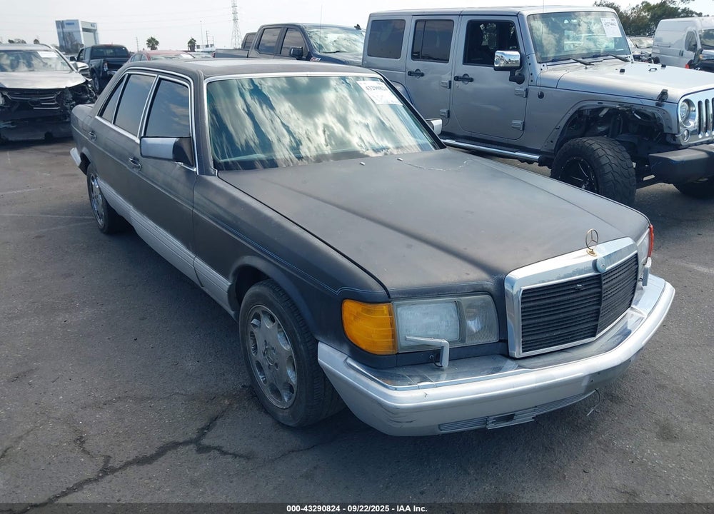 1987 MERCEDES-BENZ 420 SEL VIN: WDBCA35D5HA352289
