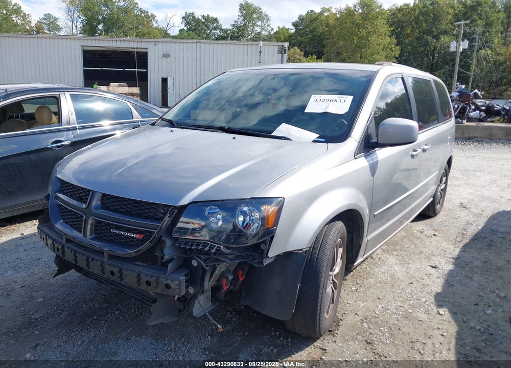 2017 DODGE GRAND CARAVAN SXT VIN: 2C4RDGCG8HR808644