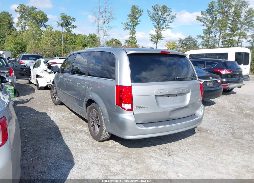 2017 DODGE GRAND CARAVAN SXT VIN: 2C4RDGCG8HR808644