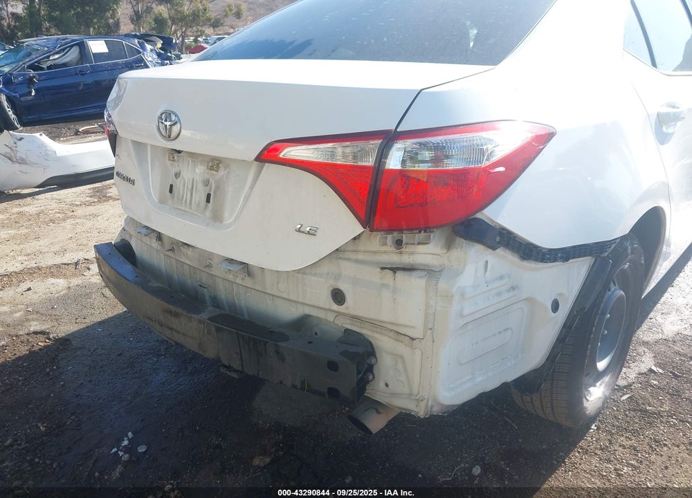 2016 TOYOTA COROLLA VIN: 5YFBURHEXGP566670