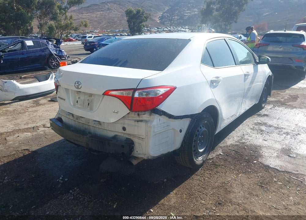 2016 TOYOTA COROLLA VIN: 5YFBURHEXGP566670