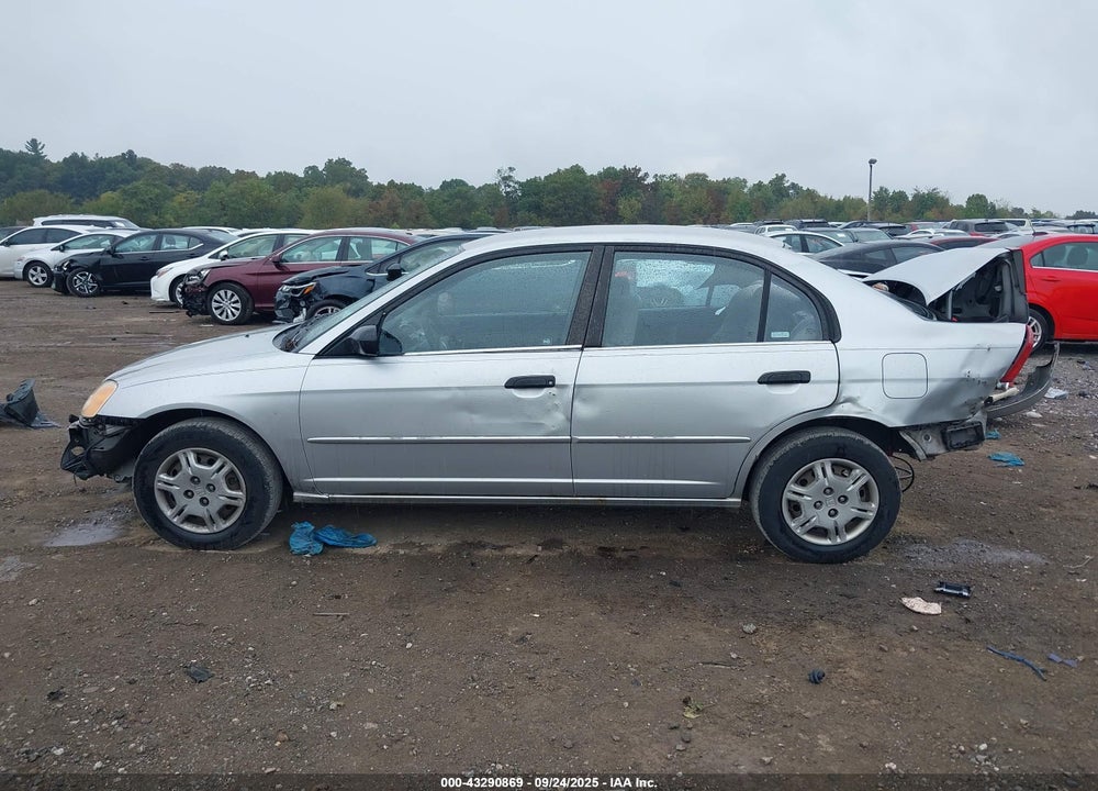 2001 HONDA CIVIC LX VIN: 2HGES16591H604718