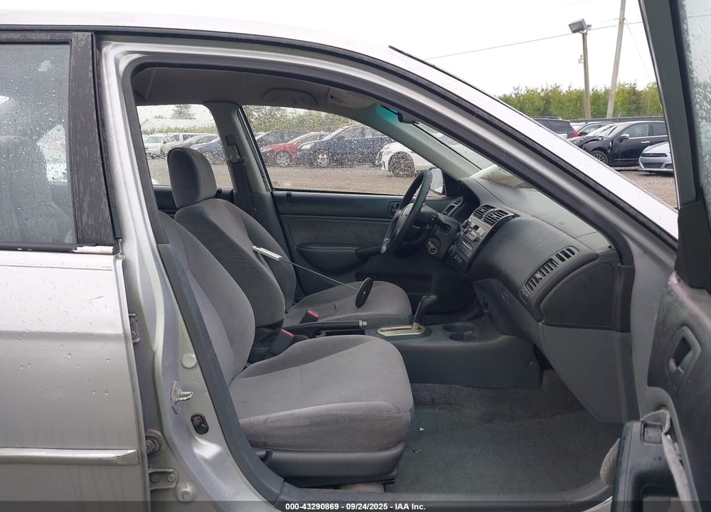 2001 HONDA CIVIC LX VIN: 2HGES16591H604718