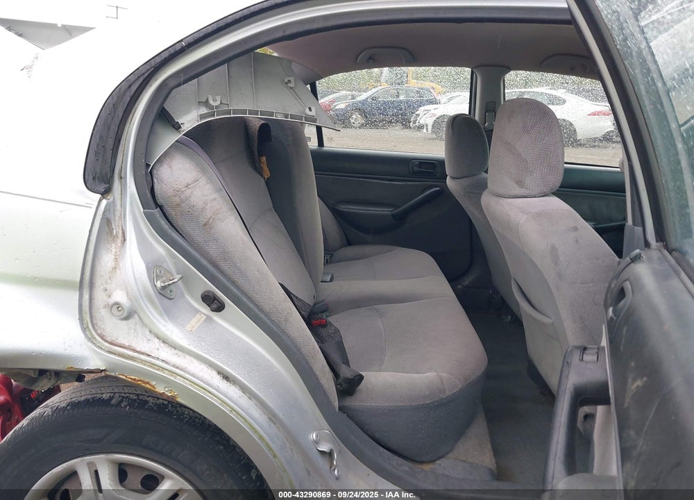 2001 HONDA CIVIC LX VIN: 2HGES16591H604718