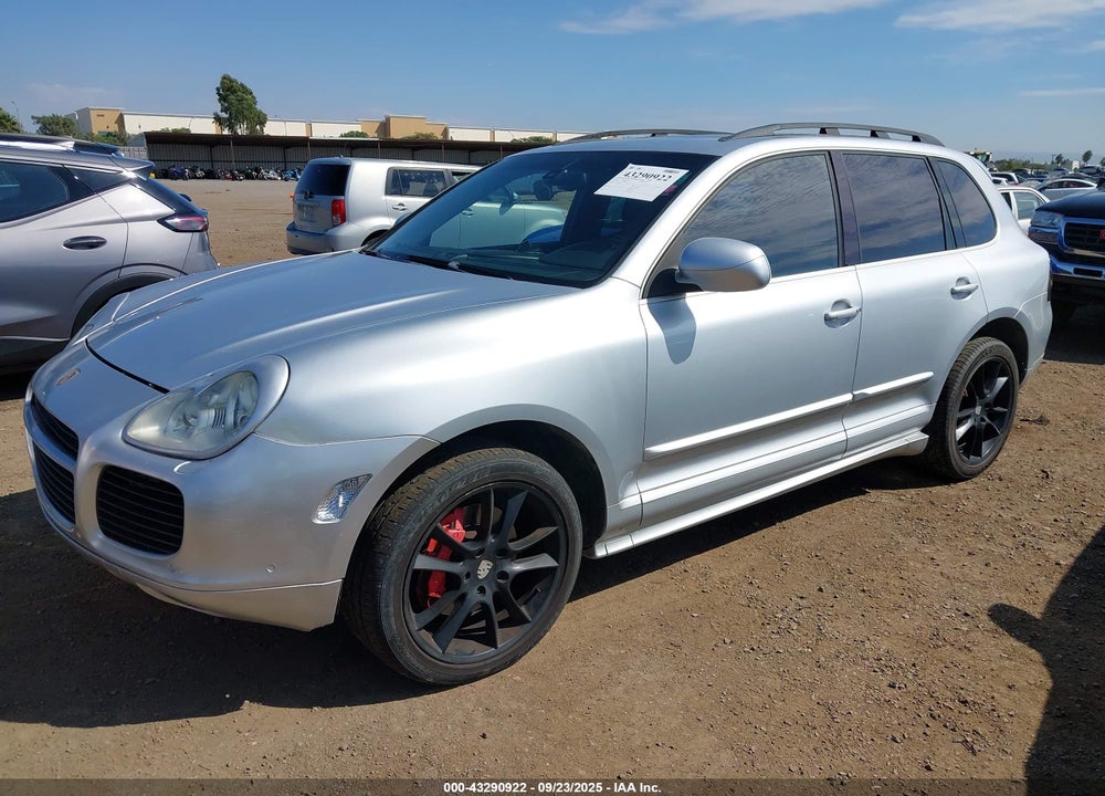 2005 PORSCHE CAYENNE TURBO VIN: WP1AC29P95LA90292