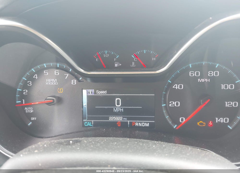 2015 CHEVROLET IMPALA VIN: 2G1115SL8F9239891