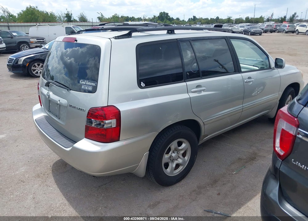 2004 TOYOTA HIGHLANDER V6 VIN: JTEDP21A540010220