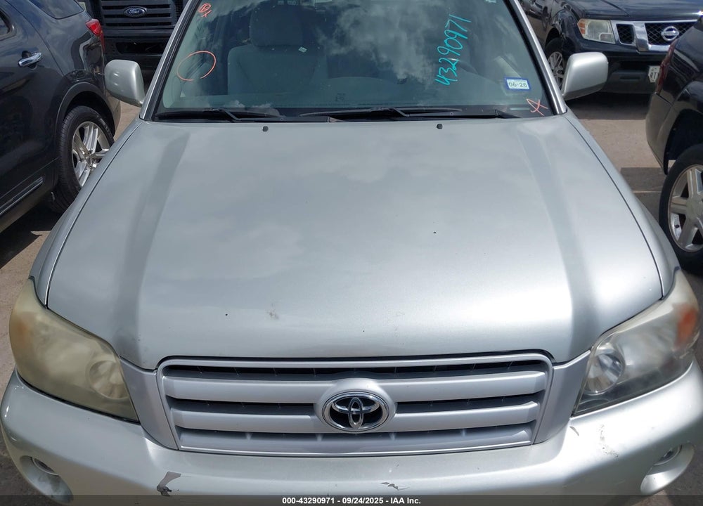 2004 TOYOTA HIGHLANDER V6 VIN: JTEDP21A540010220