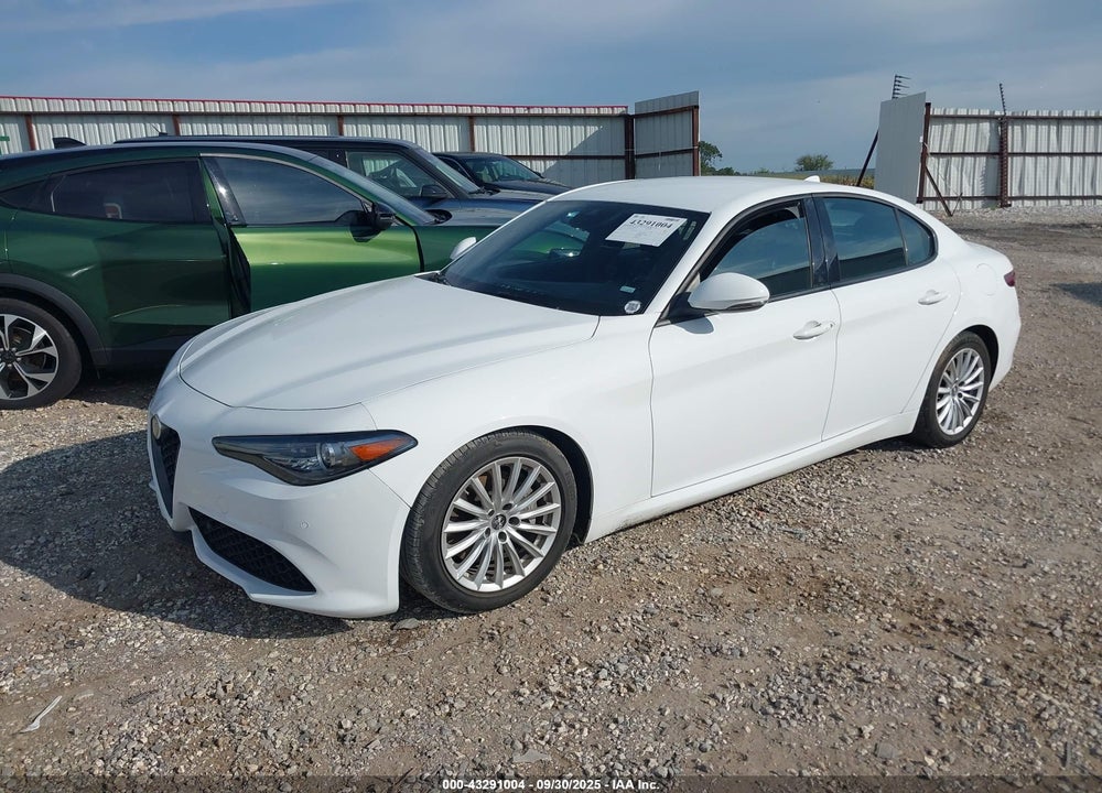 2022 ALFA ROMEO GIULIA VIN: ZARFAMAN3N7659817