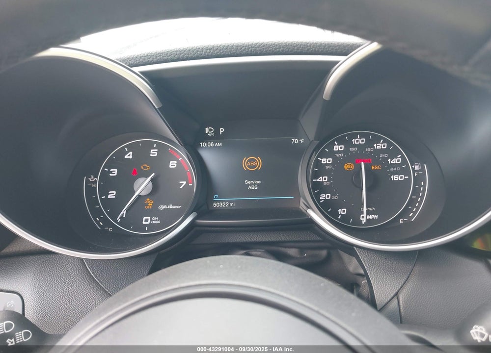 2022 ALFA ROMEO GIULIA VIN: ZARFAMAN3N7659817