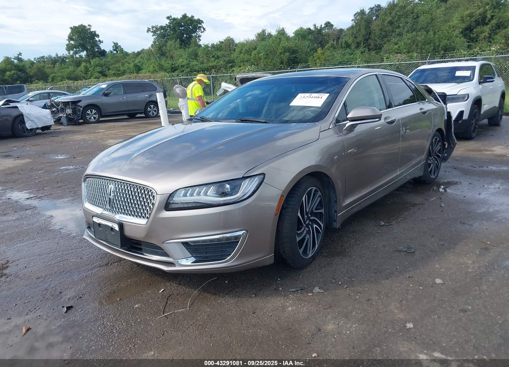 2018 LINCOLN MKZ VIN: 3LN6L5F98JR614117