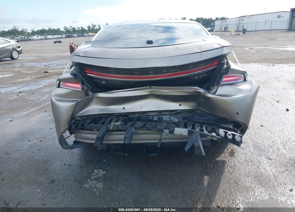 2018 LINCOLN MKZ VIN: 3LN6L5F98JR614117