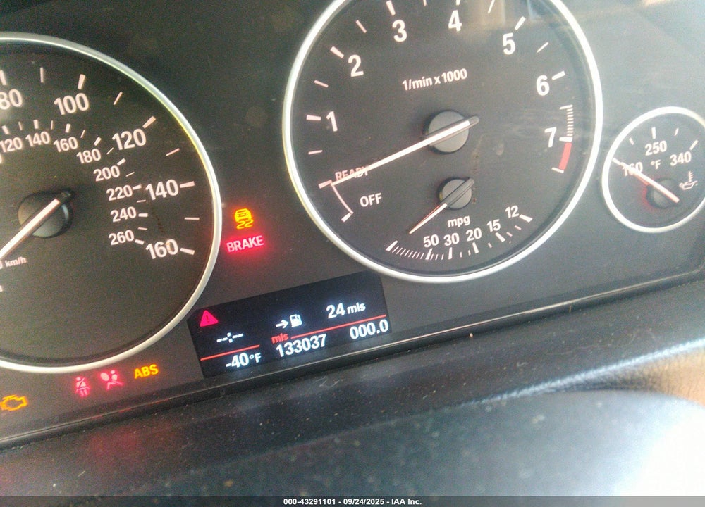 2012 BMW 3 SERIES VIN: WBA3A5G57CNP16293