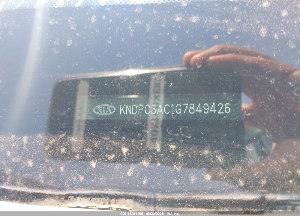 2016 KIA SPORTAGE EX VIN: KNDPC3AC1G7849426