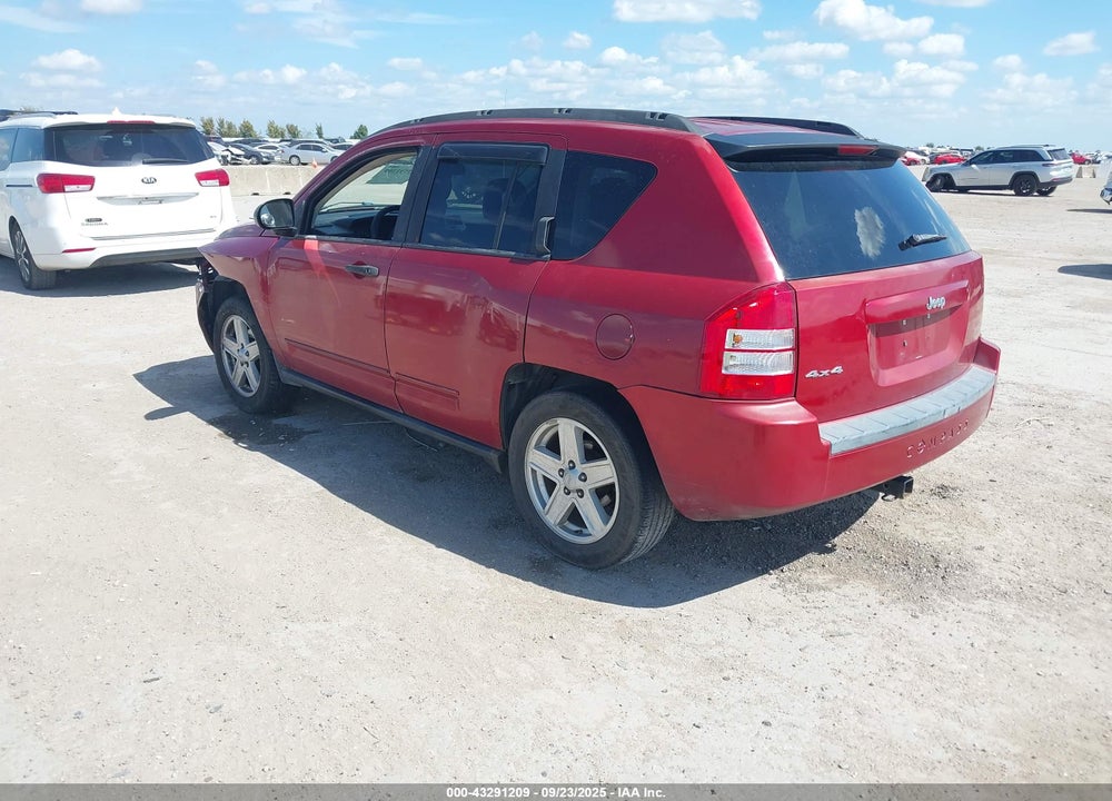2008 JEEP COMPASS SPORT VIN: 1J8FF47W48D584622