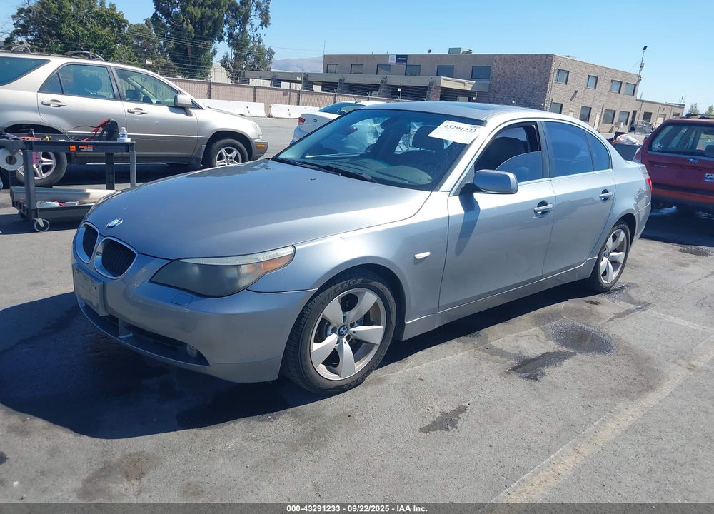 2005 BMW 525I VIN: WBANA53515B857296