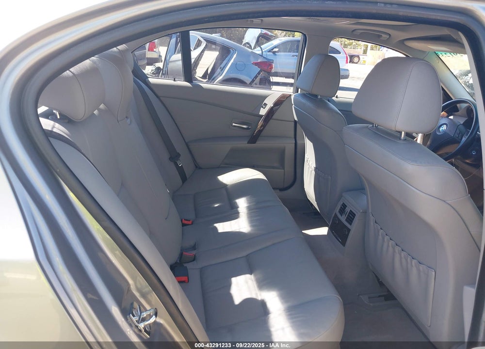 2005 BMW 525I VIN: WBANA53515B857296