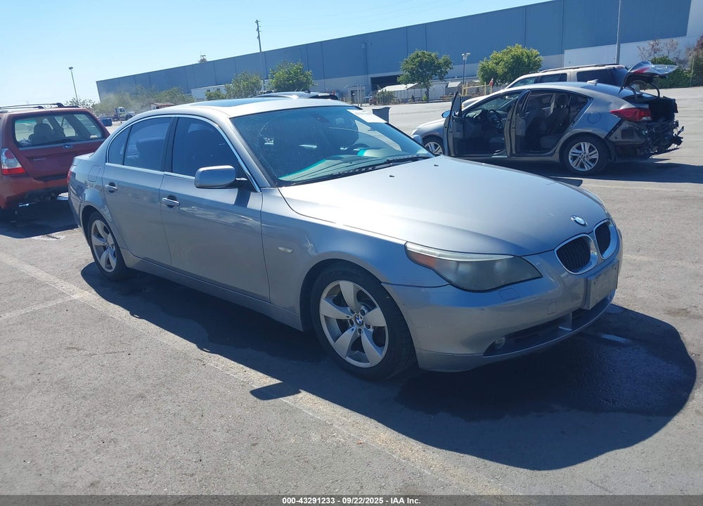 2005 BMW 525I VIN: WBANA53515B857296