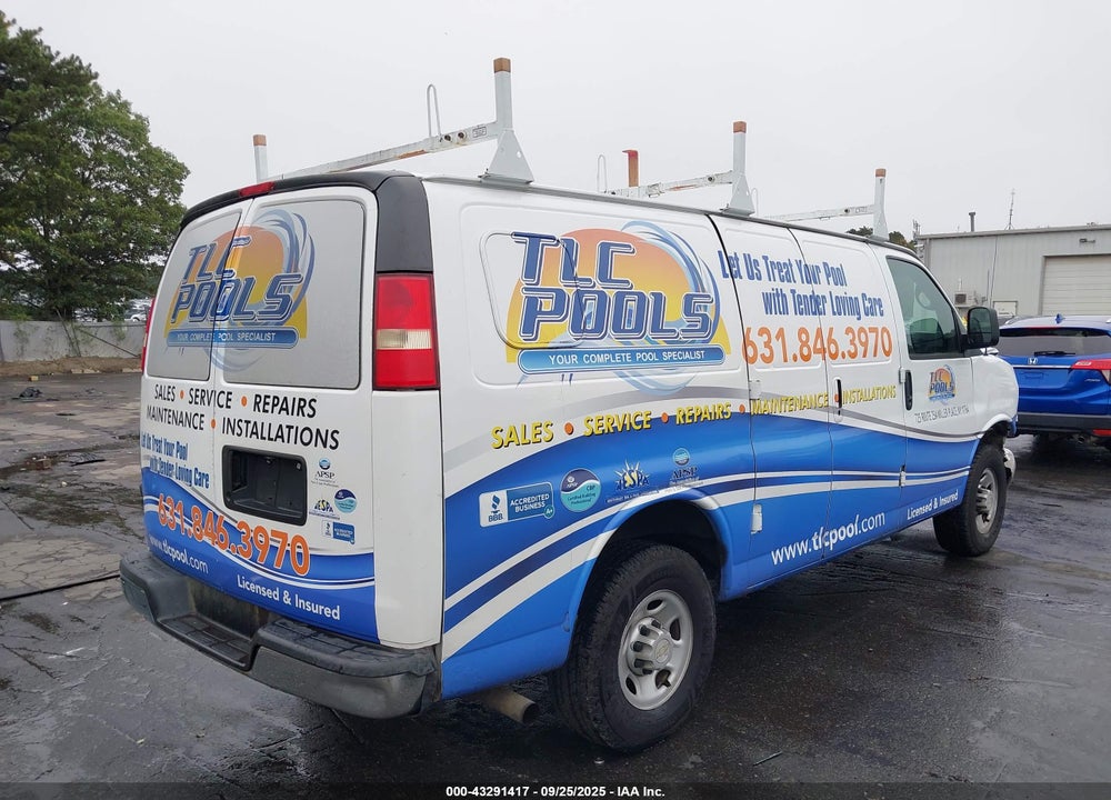2008 CHEVROLET EXPRESS WORK VAN VIN: 1GCGG25CX81120404
