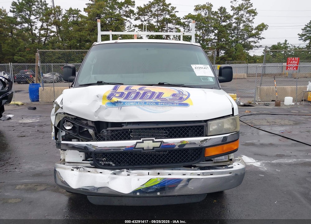 2008 CHEVROLET EXPRESS WORK VAN VIN: 1GCGG25CX81120404