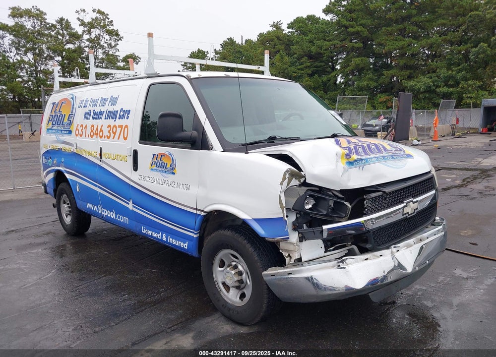 2008 CHEVROLET EXPRESS WORK VAN VIN: 1GCGG25CX81120404
