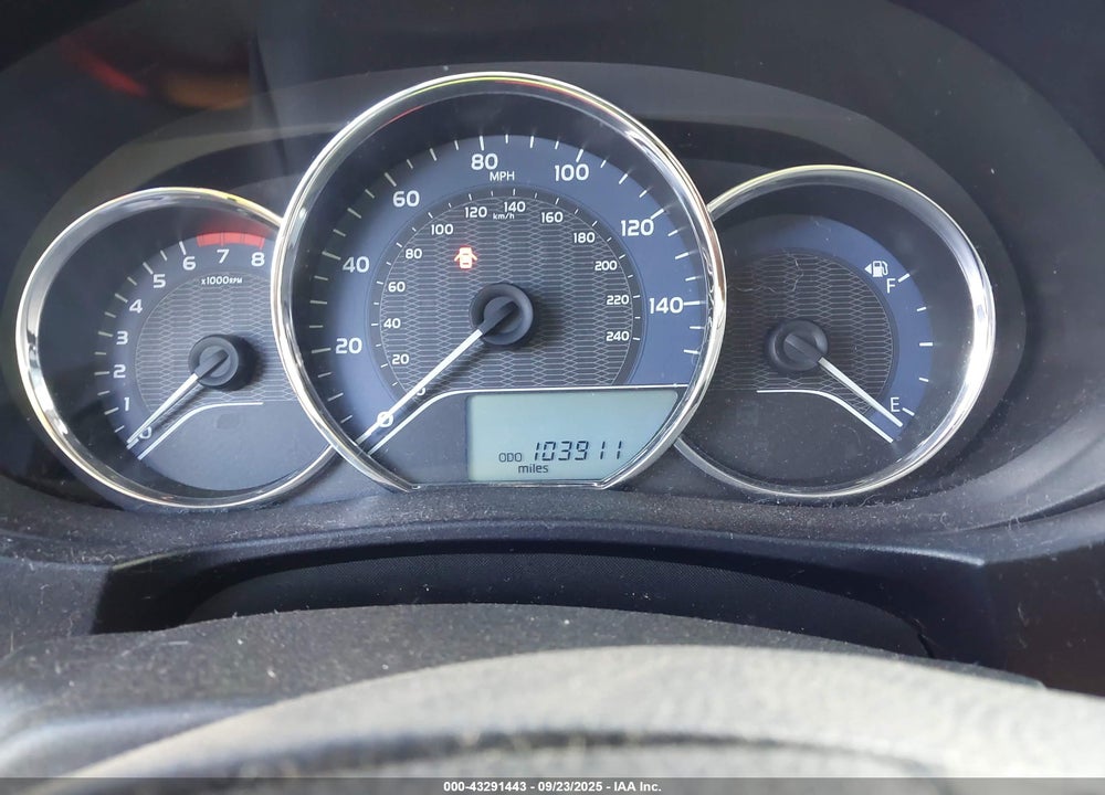 2015 TOYOTA COROLLA LE VIN: 5YFBURHE0FP337526