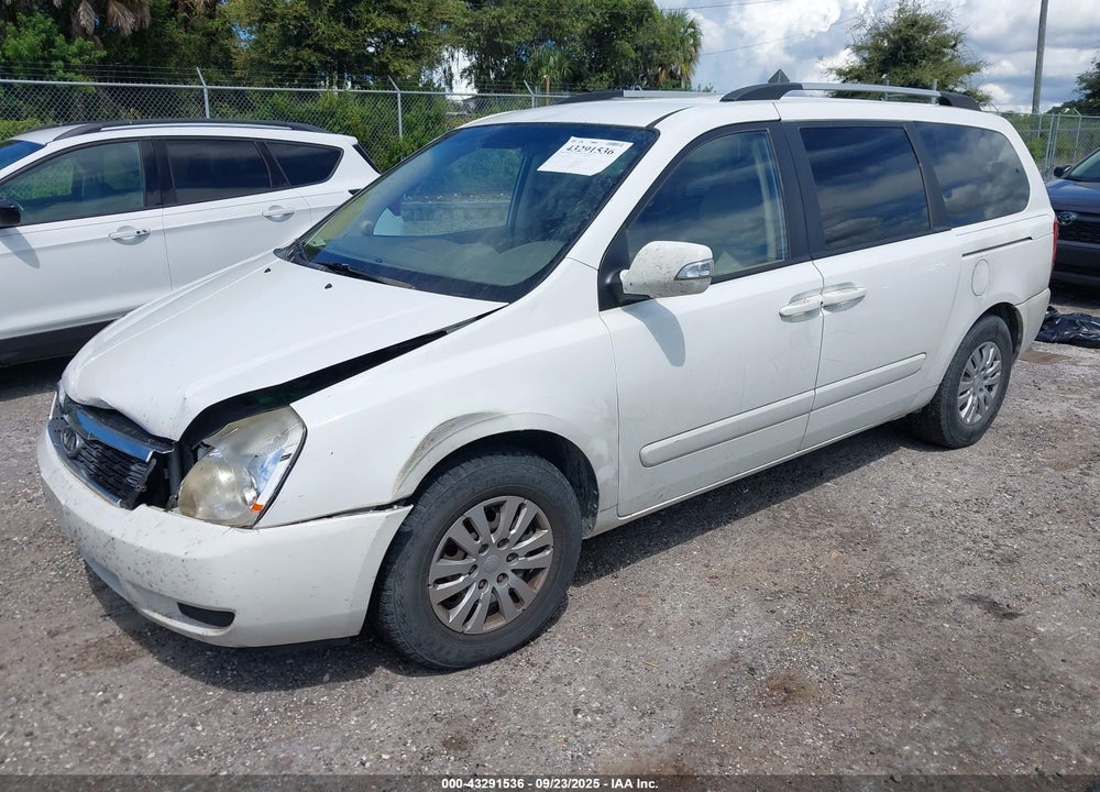 2011 KIA SEDONA LX VIN: KNDMG4C74B6365486