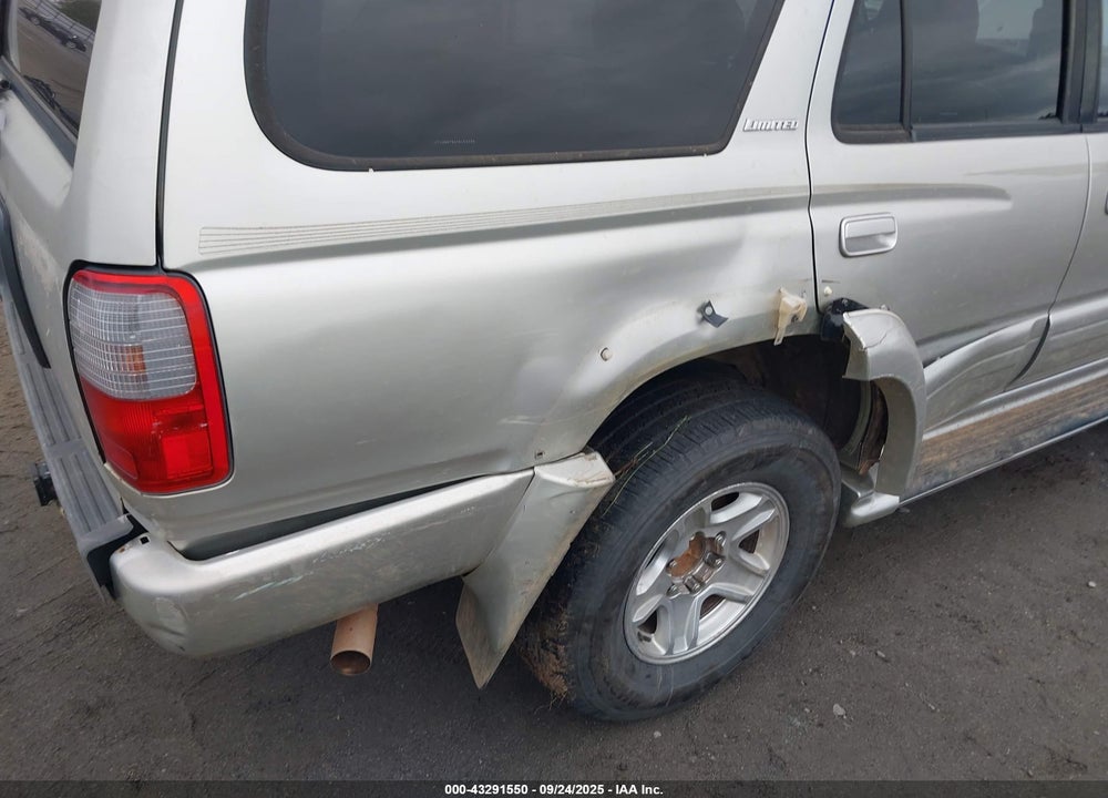 2000 TOYOTA 4RUNNER LIMITED V6 VIN: JT3GN87R3Y0143396