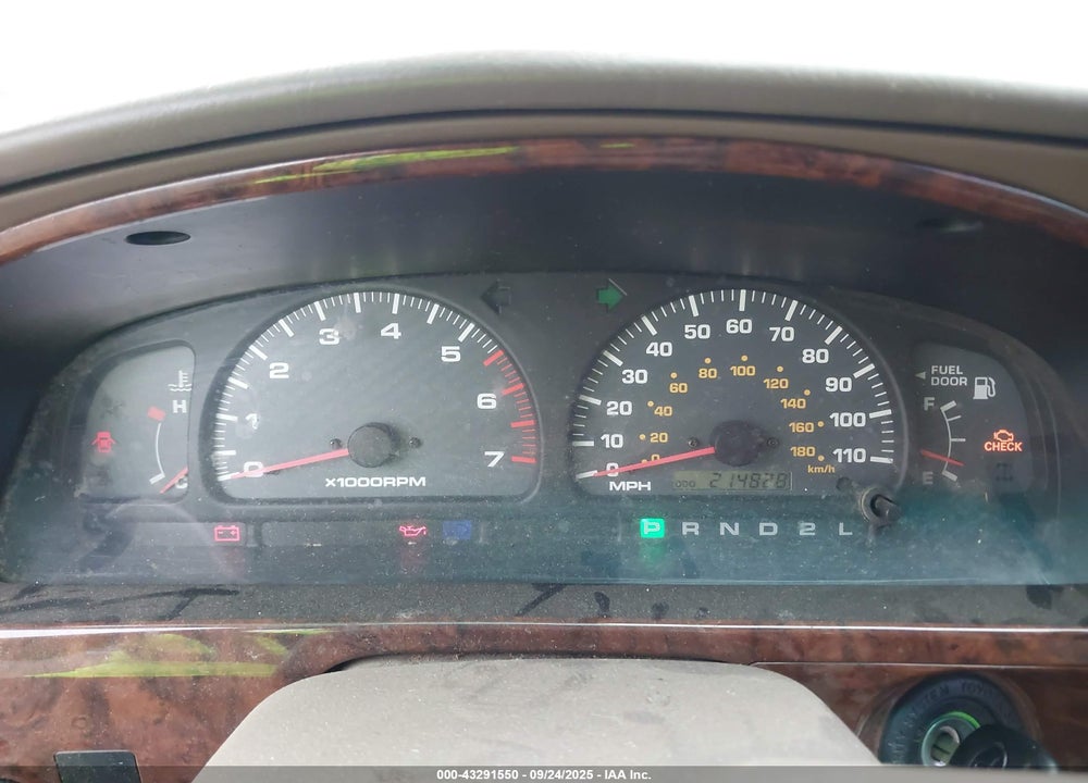 2000 TOYOTA 4RUNNER LIMITED V6 VIN: JT3GN87R3Y0143396