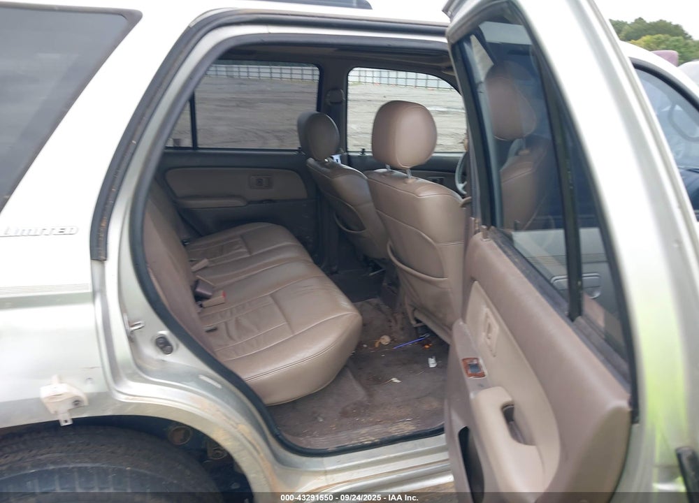 2000 TOYOTA 4RUNNER LIMITED V6 VIN: JT3GN87R3Y0143396