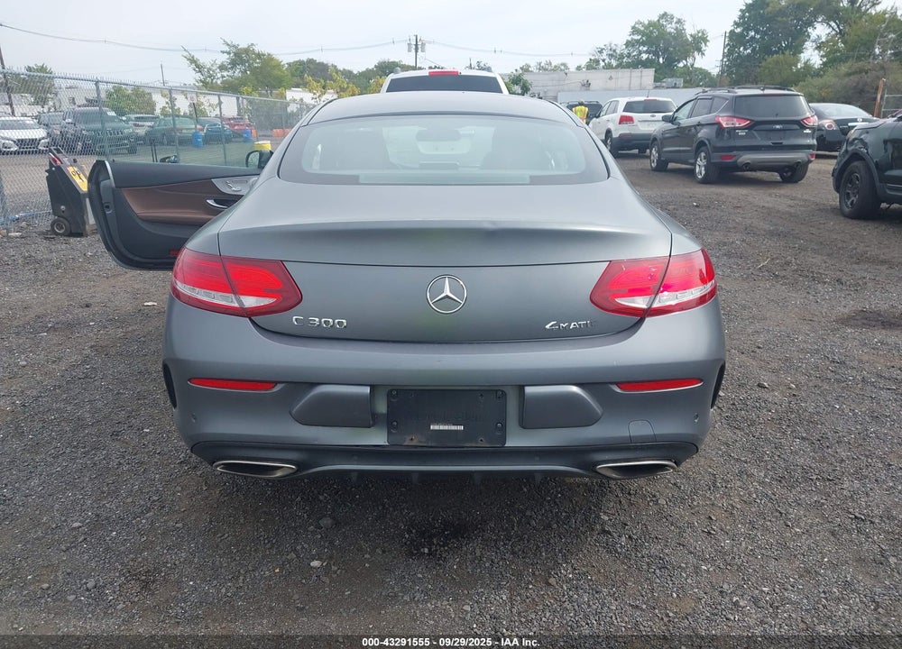 2017 MERCEDES-BENZ C 300 4MATIC VIN: WDDWJ4KBXHF359030