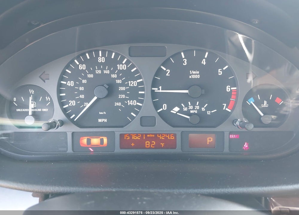 2002 BMW 325I VIN: WBAEV33482KL73489
