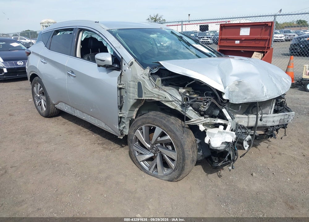 2019 NISSAN MURANO SL VIN: 5N1AZ2MS9KN118311