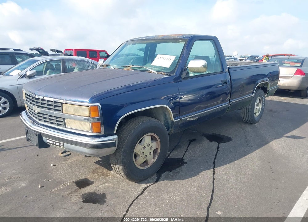 1993 CHEVROLET GMT-400 K1500 VIN: 1GCEK14K6PZ183749