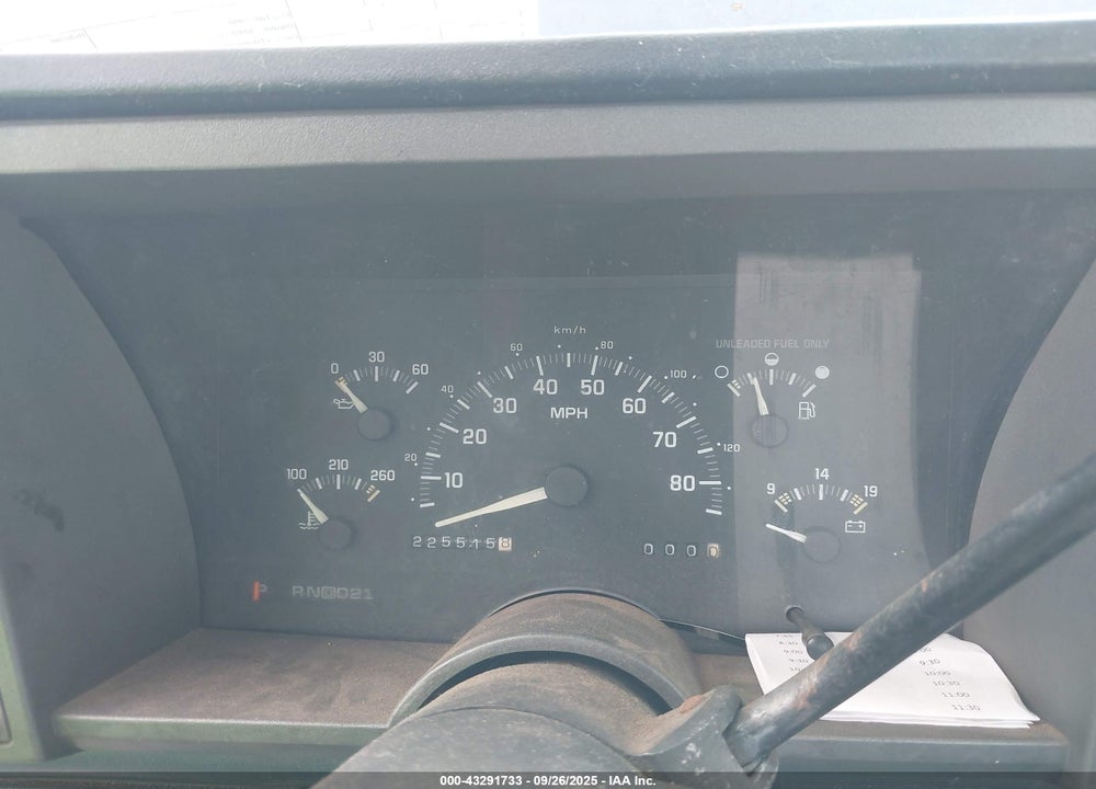 1993 CHEVROLET GMT-400 K1500 VIN: 1GCEK14K6PZ183749