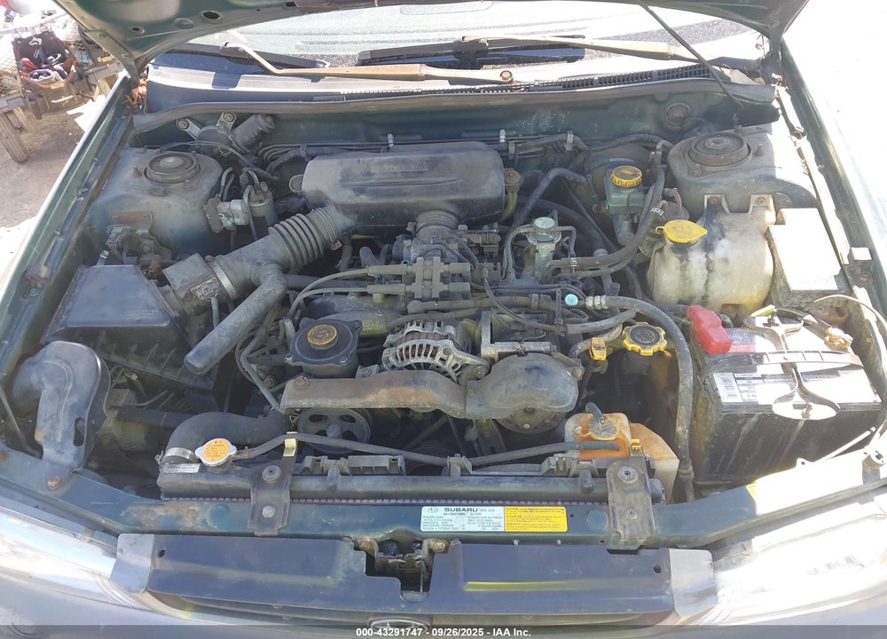 1998 SUBARU IMPREZA OUTBACK SPORT VIN: JF1GF4859WH808528