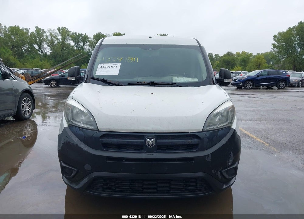 2015 RAM PROMASTER CITY TRADESMAN VIN: ZFBERFAT0F6A42168